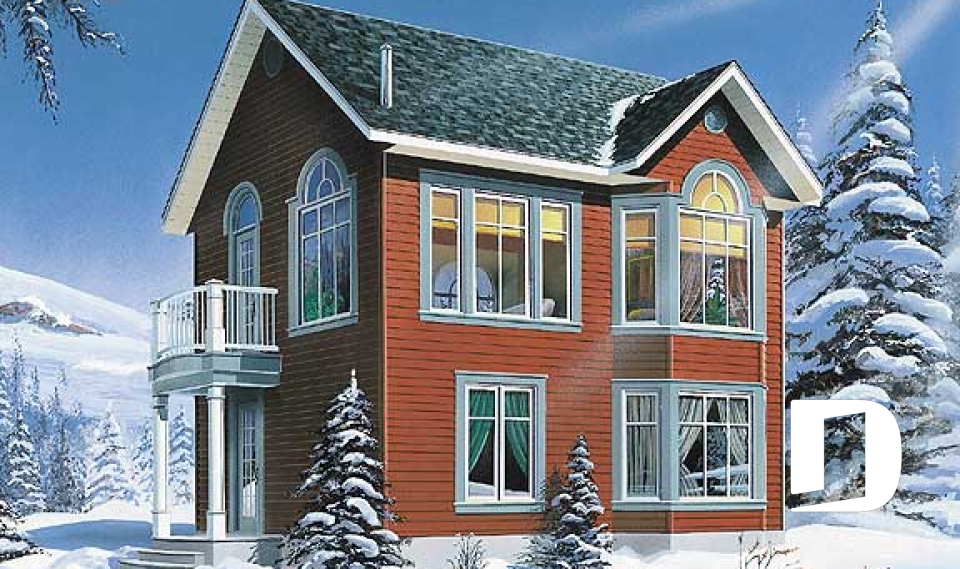 Vue avant - MODÈLE DE BASE -  - Chamonix 2