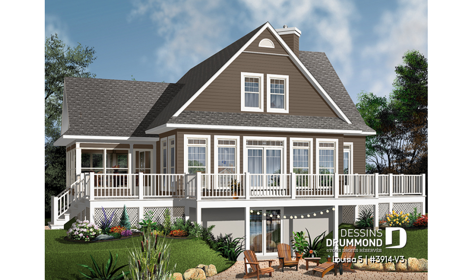 Version couleur no. 4 - Vue arrière - Louisia 5