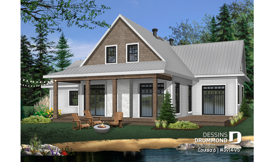 Version couleur no. 6 - Vue arrière - Louisia 6