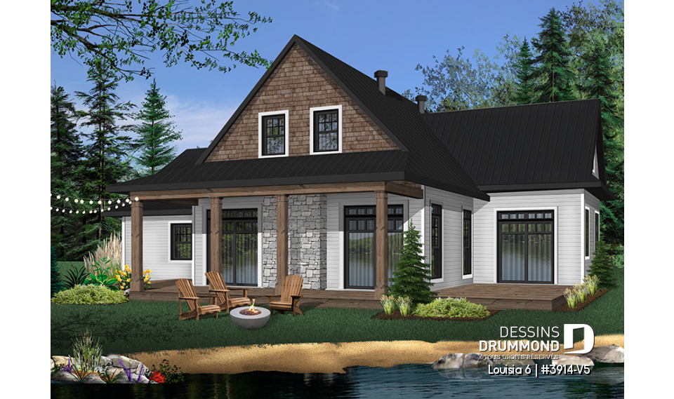 Version couleur no. 7 - Vue arrière - Louisia 6