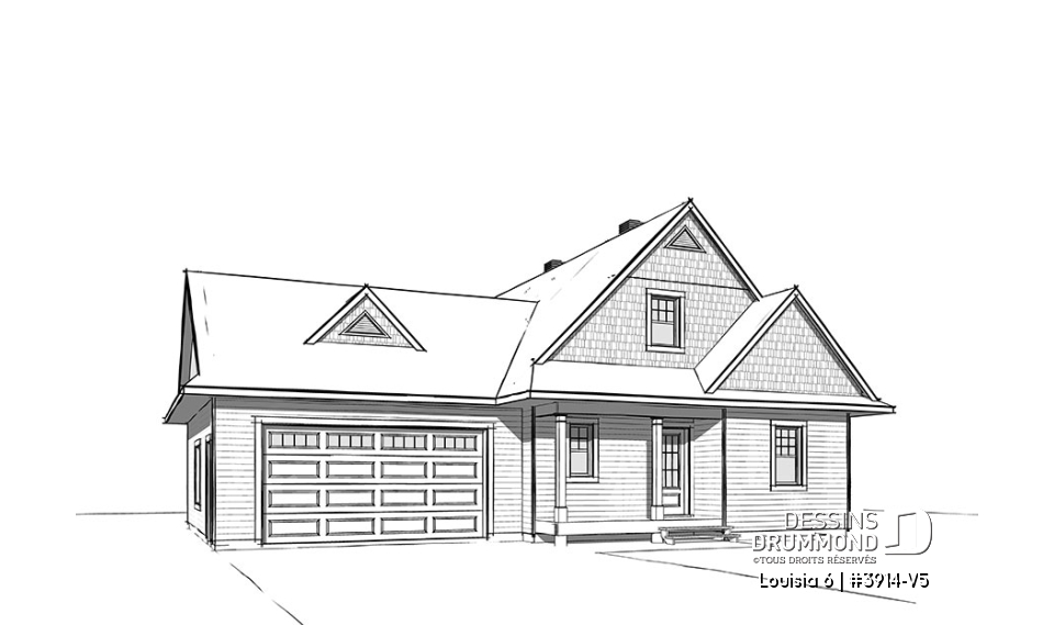 Vue avant - MODÈLE DE BASE - Louisia 6
