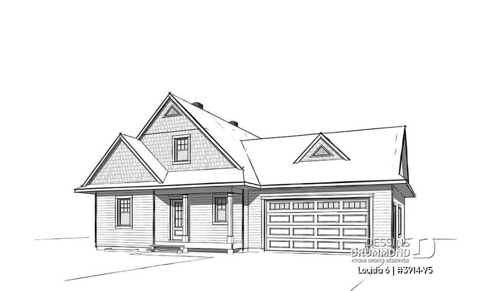 Vue avant - MODÈLE DE BASE - Louisia 6
