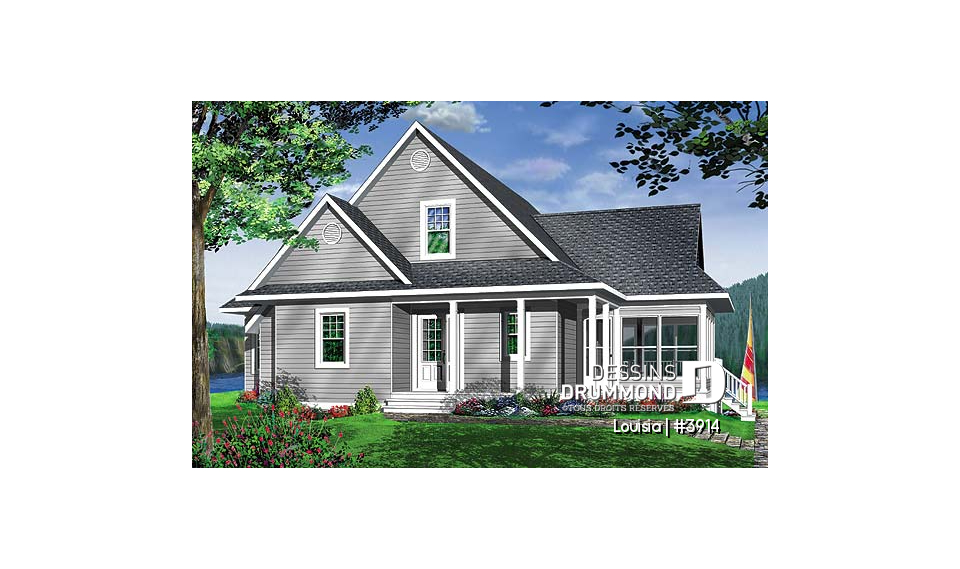 Vue avant - MODÈLE DE BASE - Louisia