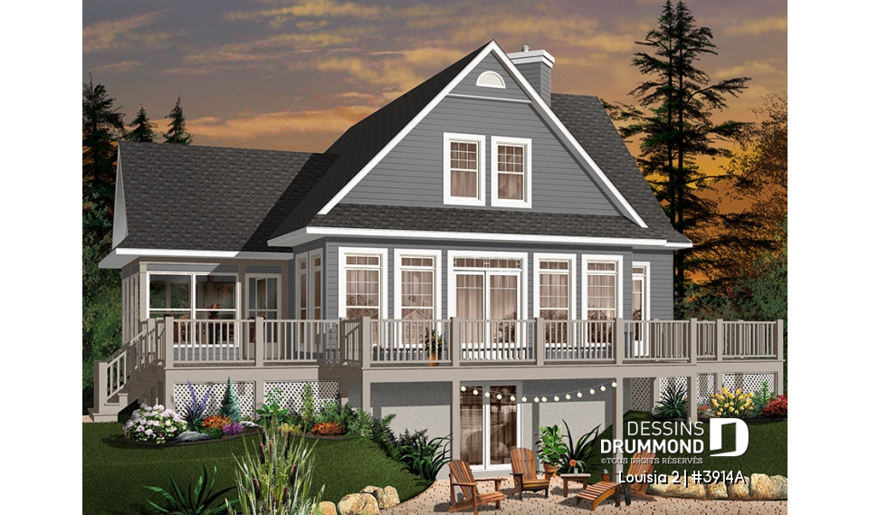 Version couleur no. 5 - Vue arrière - Louisia 2