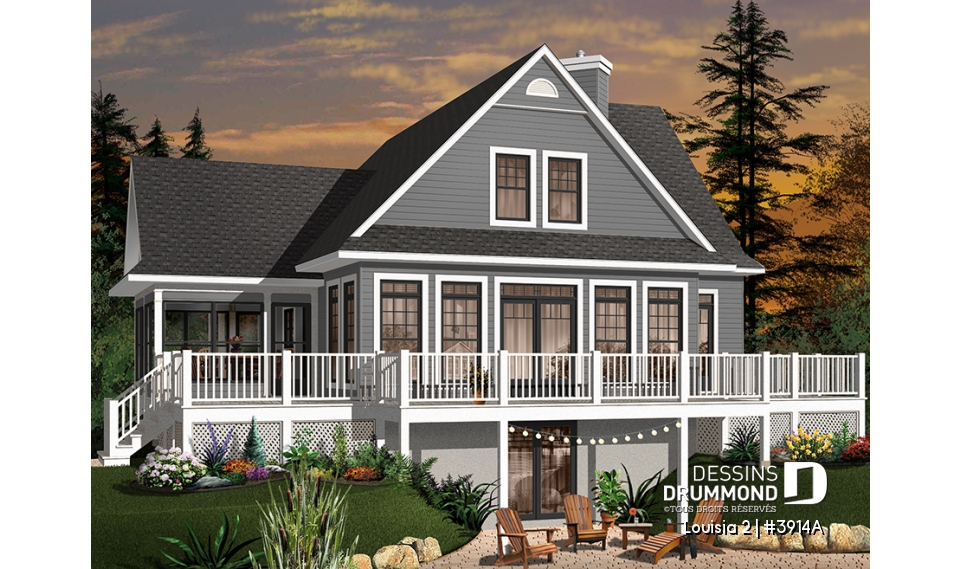 Version couleur no. 6 - Vue arrière - Louisia 2