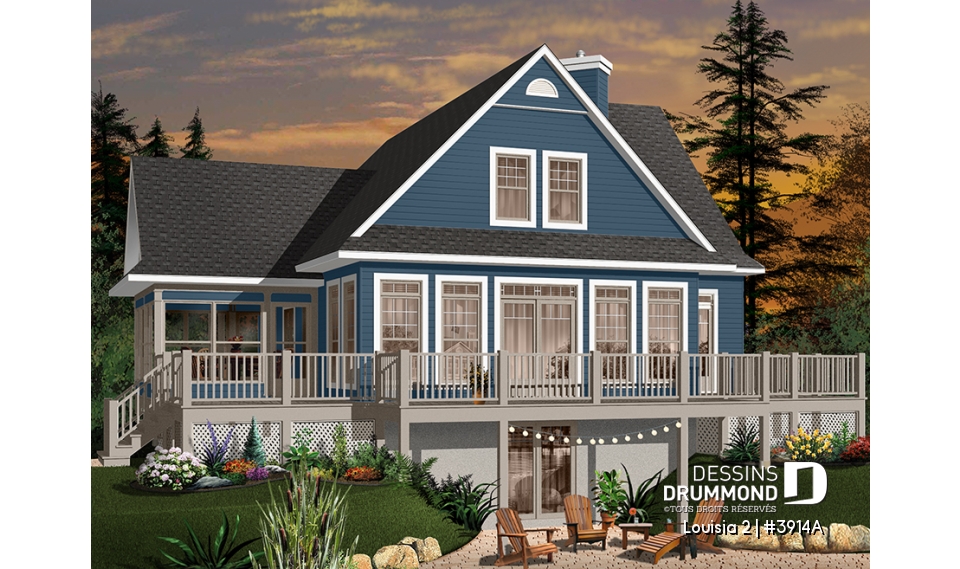 Version couleur no. 7 - Vue arrière - Louisia 2