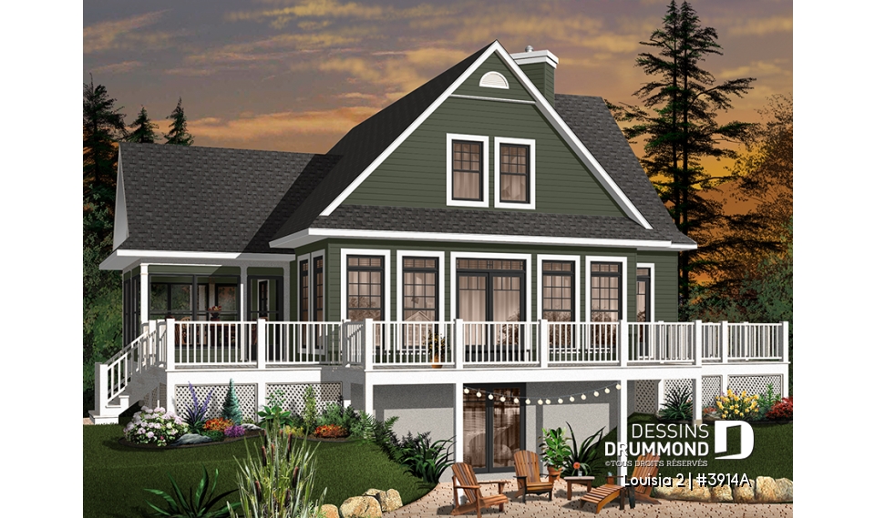 Version couleur no. 8 - Vue arrière - Louisia 2