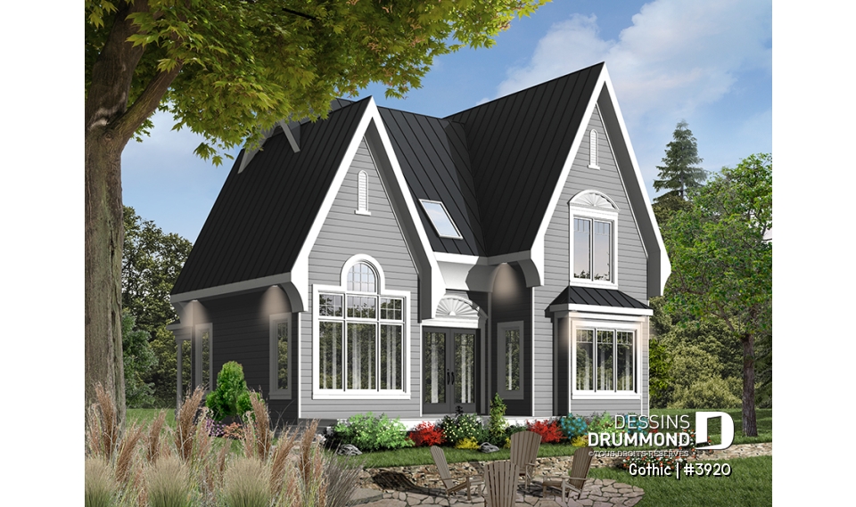 Vue arrière - MODÈLE DE BASE - Gothic