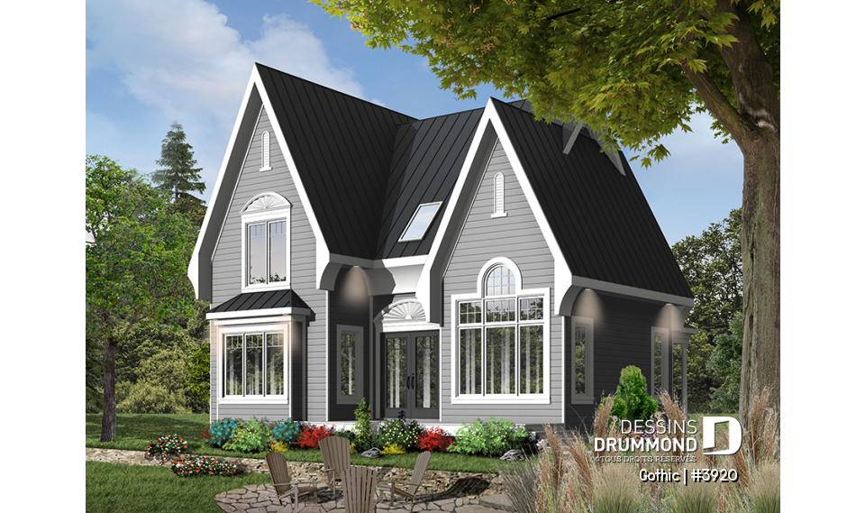 Vue arrière - MODÈLE DE BASE - Gothic