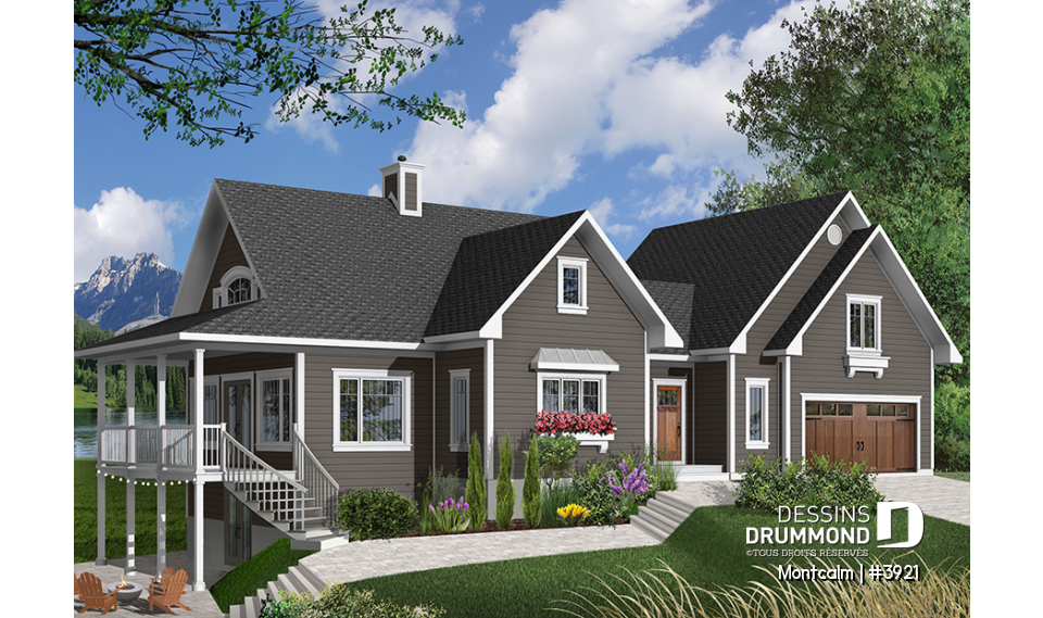 Version couleur no. 1 - Vue avant - Montcalm