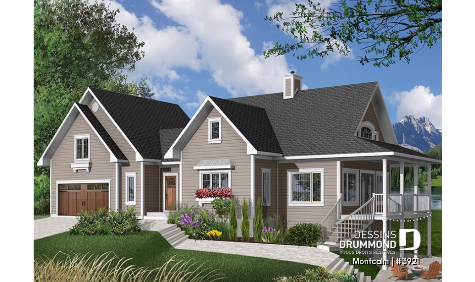 Version couleur no. 2 - Vue avant - Montcalm