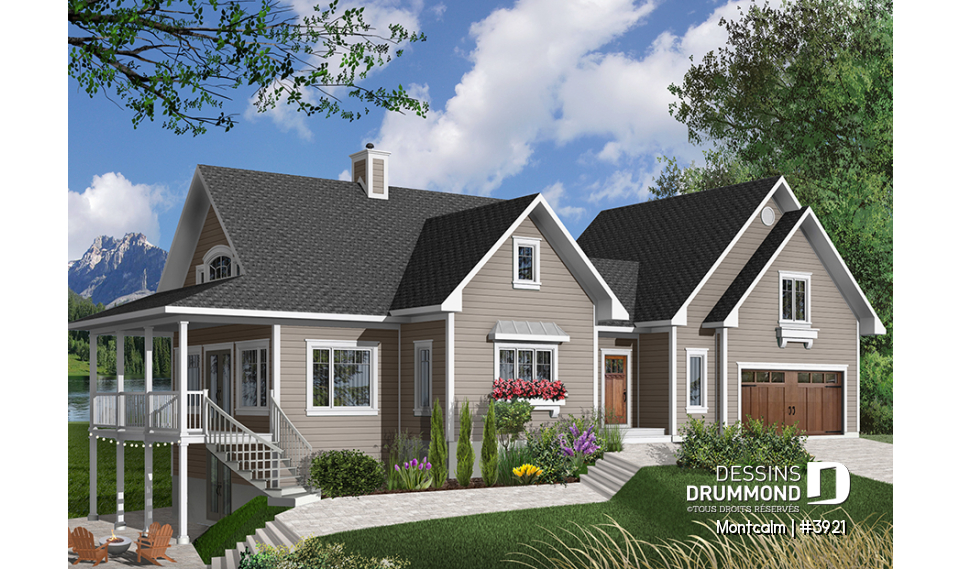 Version couleur no. 2 - Vue avant - Montcalm