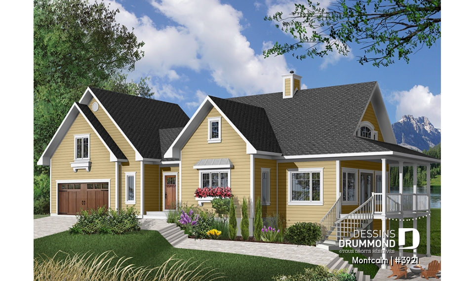 Version couleur no. 6 - Vue avant - Montcalm