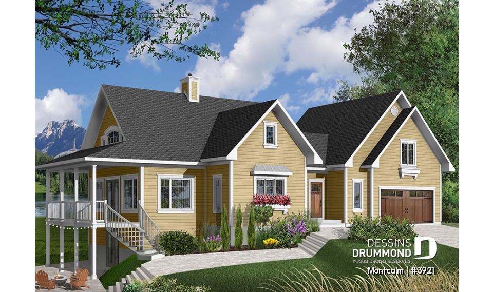 Version couleur no. 6 - Vue avant - Montcalm