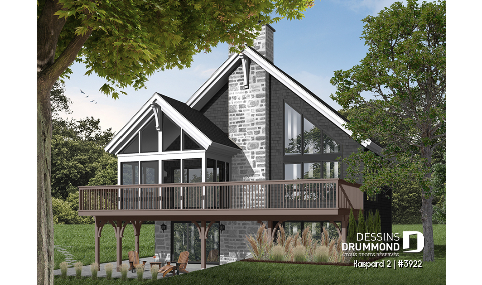 Version couleur no. 3 - Vue arrière - Kaspard 2
