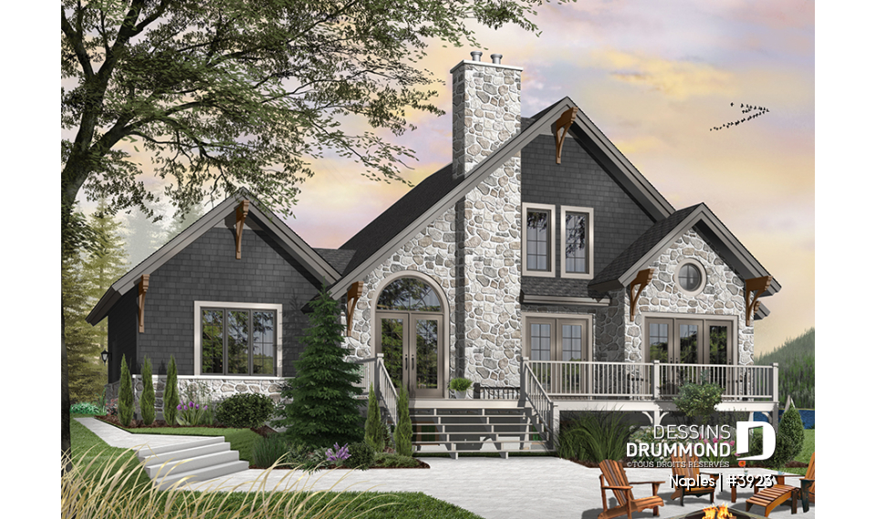 Version couleur no. 3 - Vue arrière - Naples