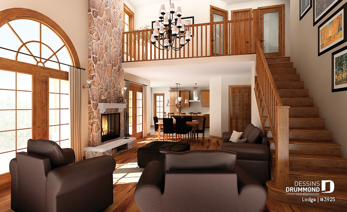 Vue intérieure - Lodge