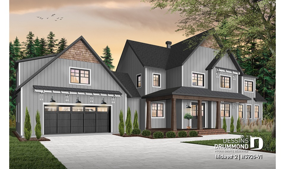 Version couleur no. 2 - Vue droite - Midwest 2