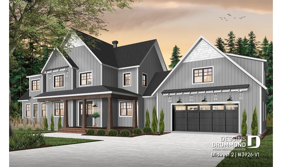 Version couleur no. 3 - Vue droite - Midwest 2