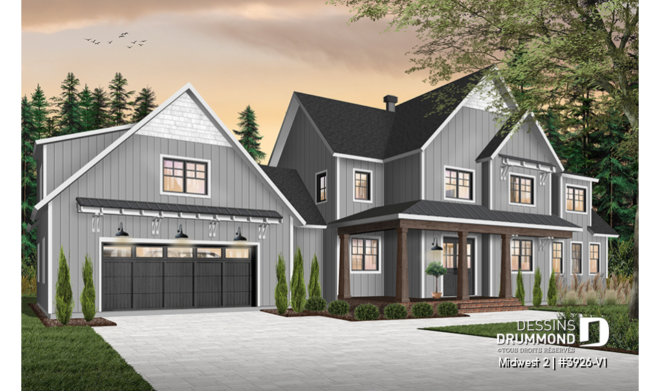 Version couleur no. 3 - Vue droite - Midwest 2