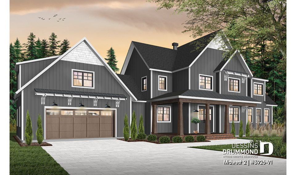 Version couleur no. 4 - Vue droite - Midwest 2