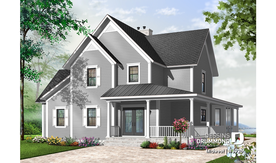 Version couleur no. 1 - Vue avant - Midwest