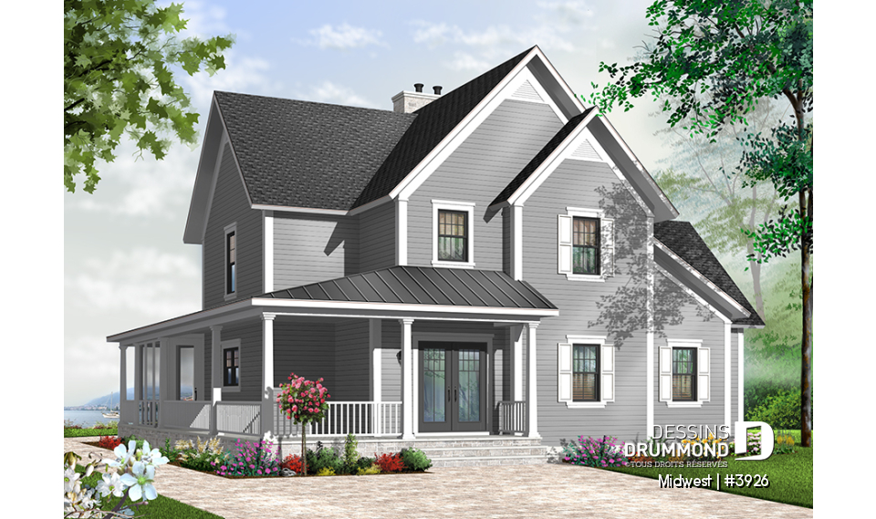 Version couleur no. 1 - Vue avant - Midwest