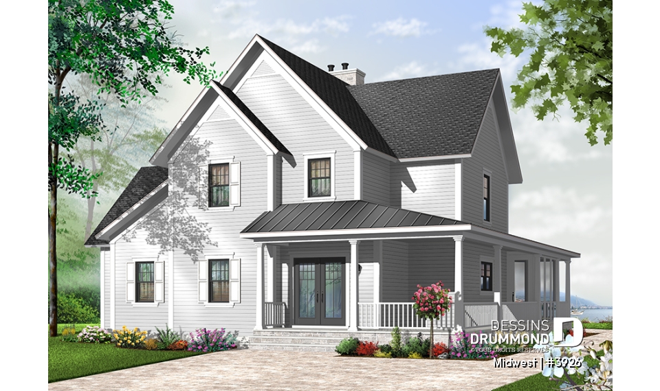 Version couleur no. 2 - Vue avant - Midwest