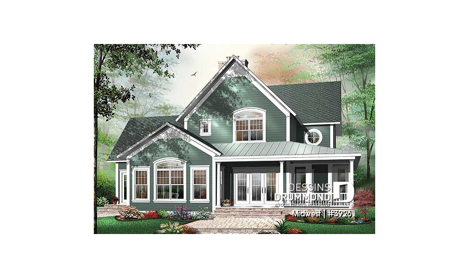 Vue arrière - MODÈLE DE BASE - Midwest