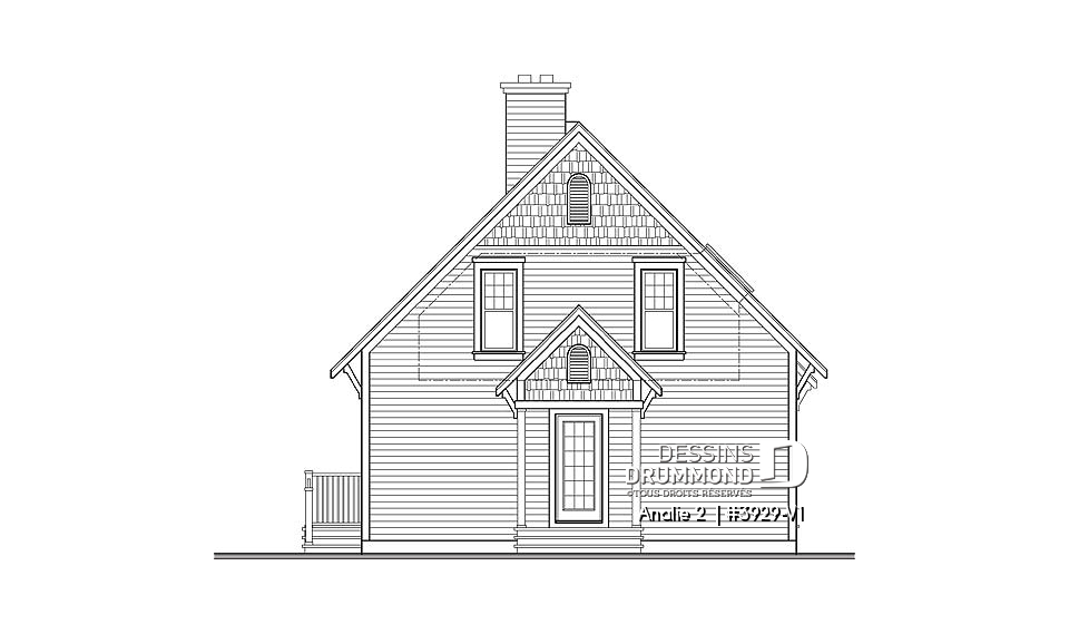 Vue avant - MODÈLE DE BASE - Analie 2 