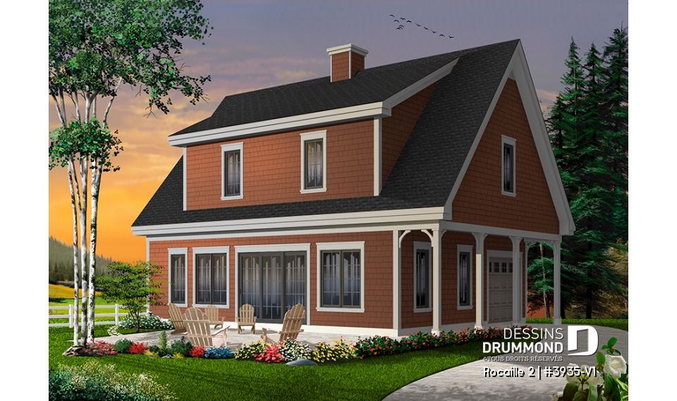 Version couleur no. 3 - Vue avant - Rocaille 2