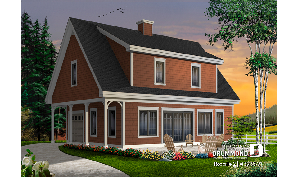 Version couleur no. 3 - Vue avant - Rocaille 2