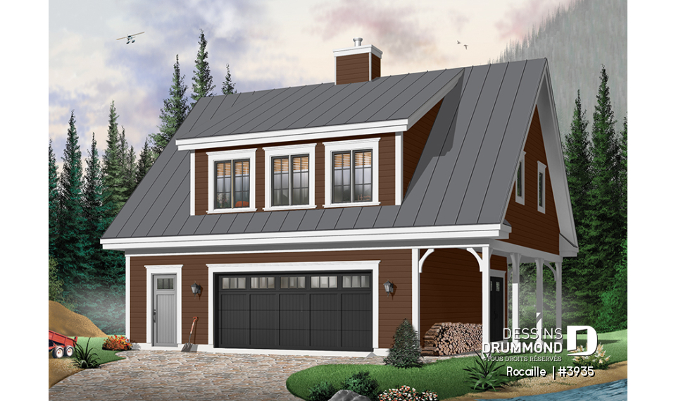 Version couleur no. 8 - Vue avant - Rocaille 