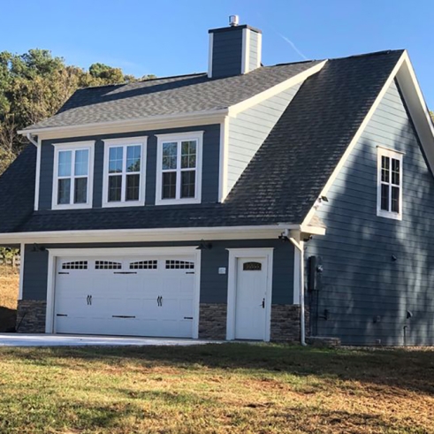 Élévation arrière - Rocaille 