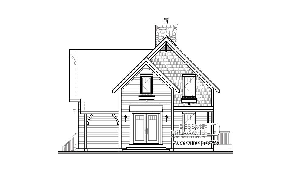 Élévation avant - Aubervillier