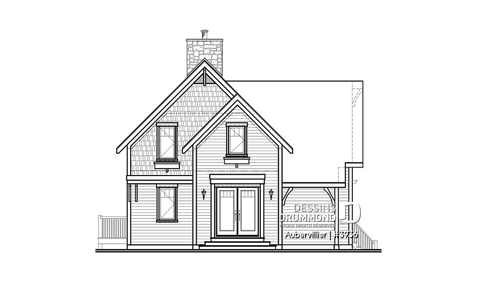 Élévation avant - Aubervillier