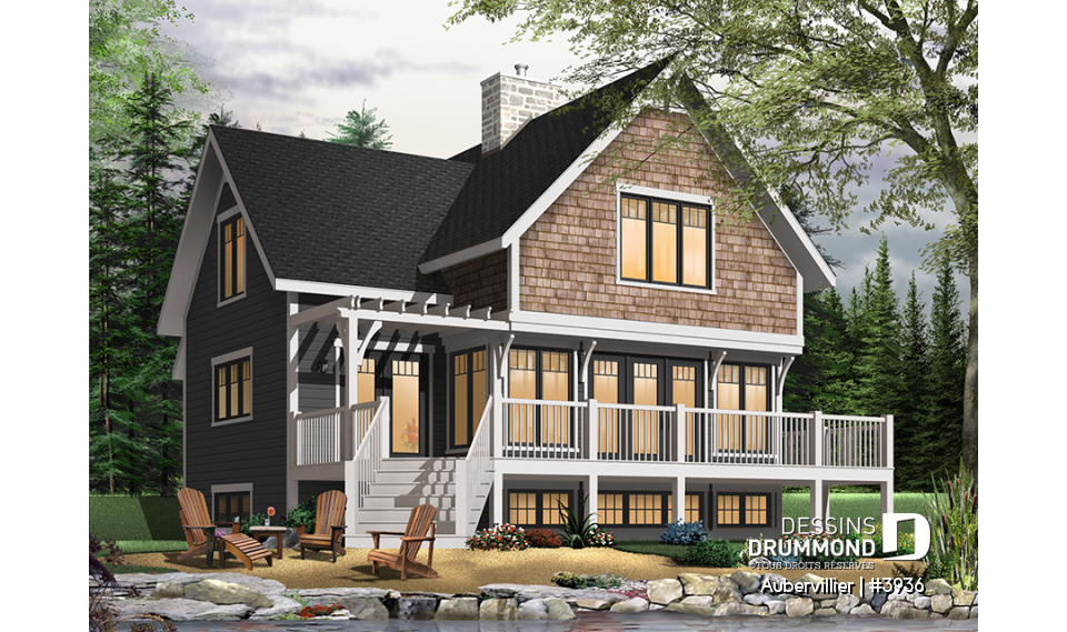 Version couleur no. 3 - Vue arrière - Aubervillier