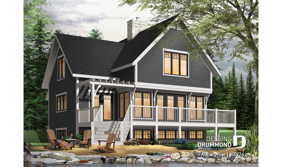 Vue arrière - MODÈLE DE BASE - Aubervillier