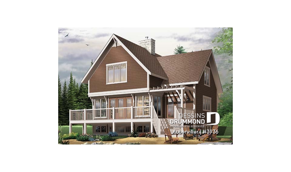 Vue arrière – Modèle ORIGINAL - Aubervillier