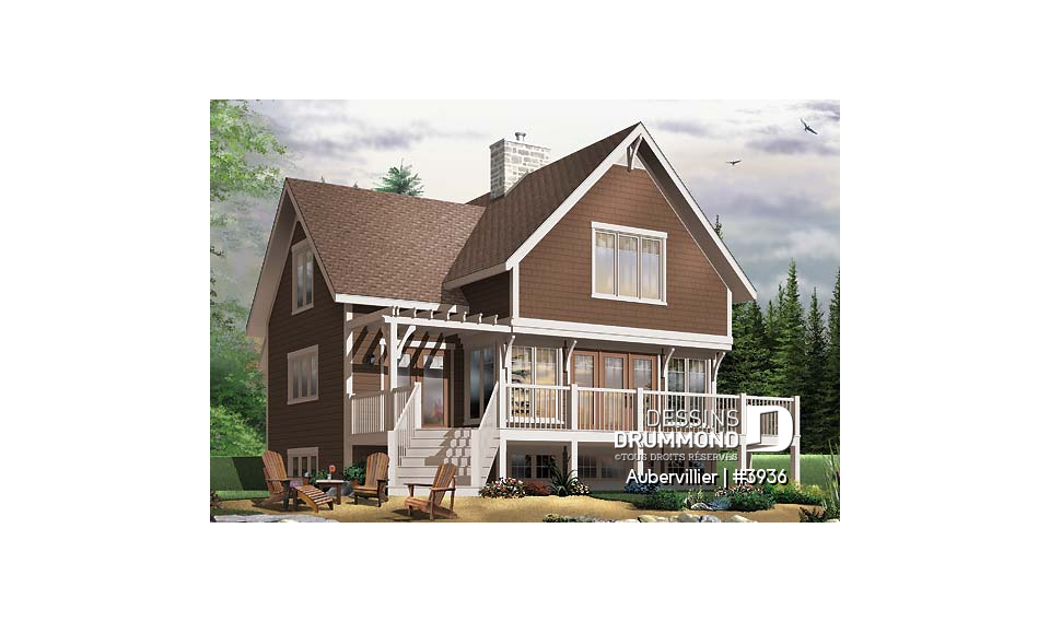 Vue arrière – Modèle ORIGINAL - Aubervillier