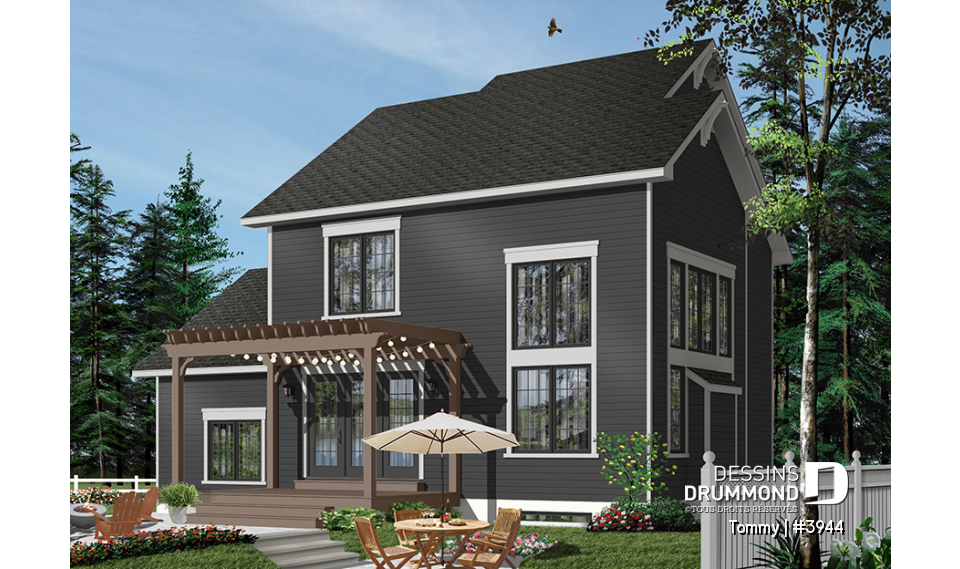 Version couleur no. 6 - Vue arrière - Tommy