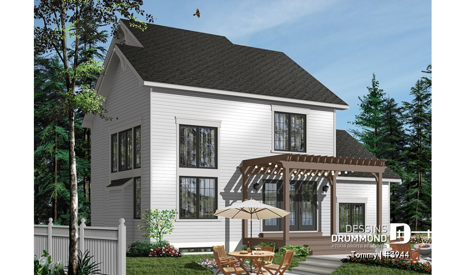 Version couleur no. 7 - Vue arrière - Tommy