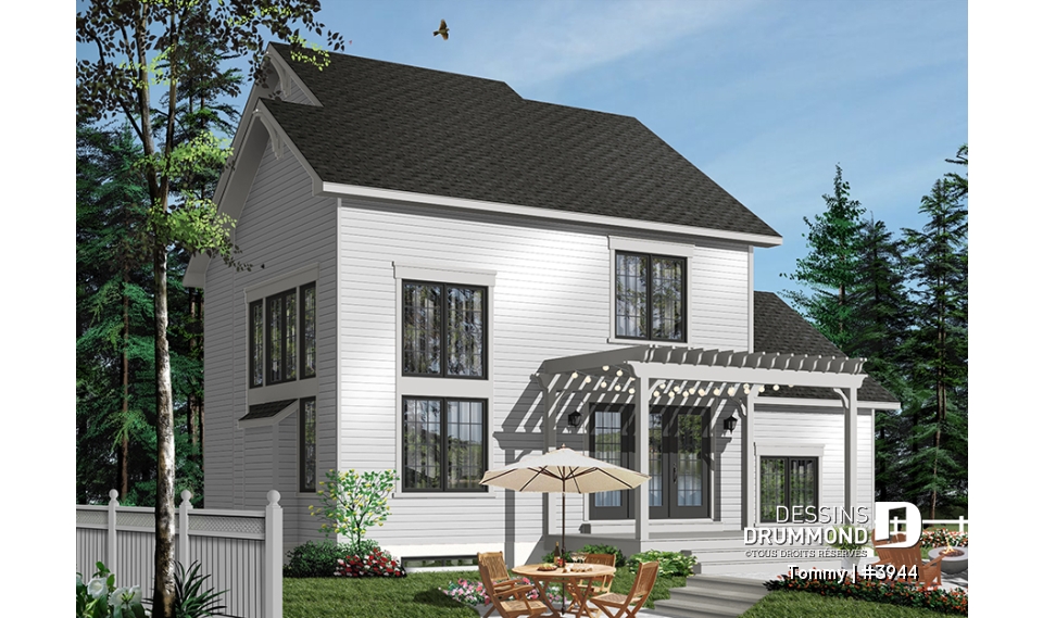 Vue arrière - MODÈLE DE BASE - Tommy