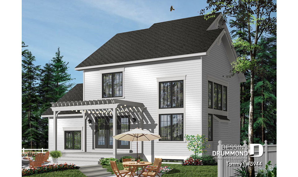 Vue arrière - MODÈLE DE BASE - Tommy