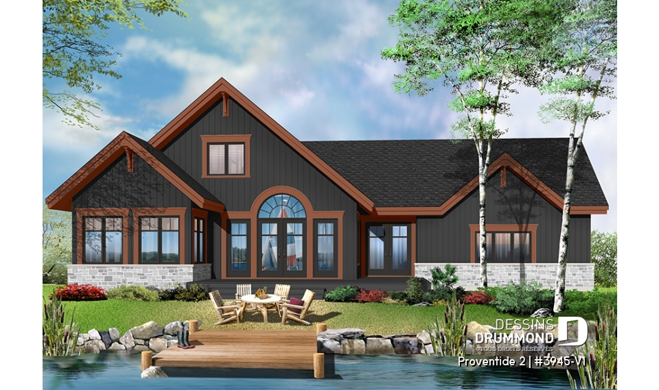 Version couleur no. 1 - Vue arrière - Proventide 2