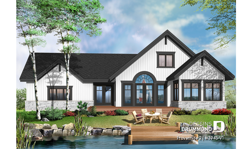 Version couleur no. 8 - Vue arrière - Proventide 2