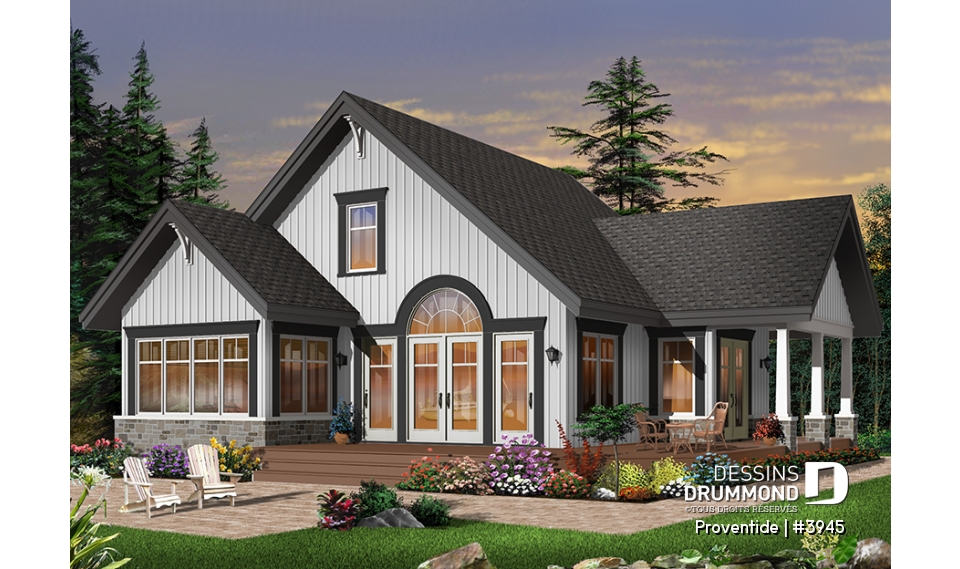 Version couleur no. 1 - Vue arrière - Proventide