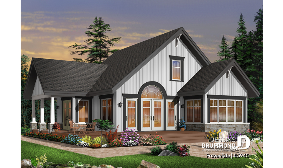 Version couleur no. 1 - Vue arrière - Proventide