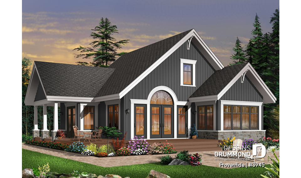 Version couleur no. 3 - Vue arrière - Proventide