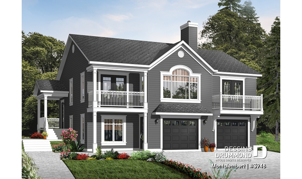 Version couleur no. 1 - Vue avant - Montalembert